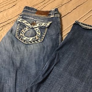 Big star Liv Jeans. Bootcut, 30xl.